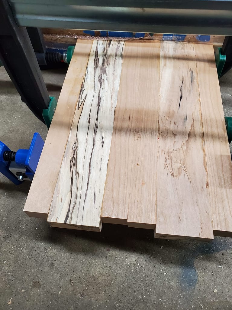 Spalted Maple and Cherry